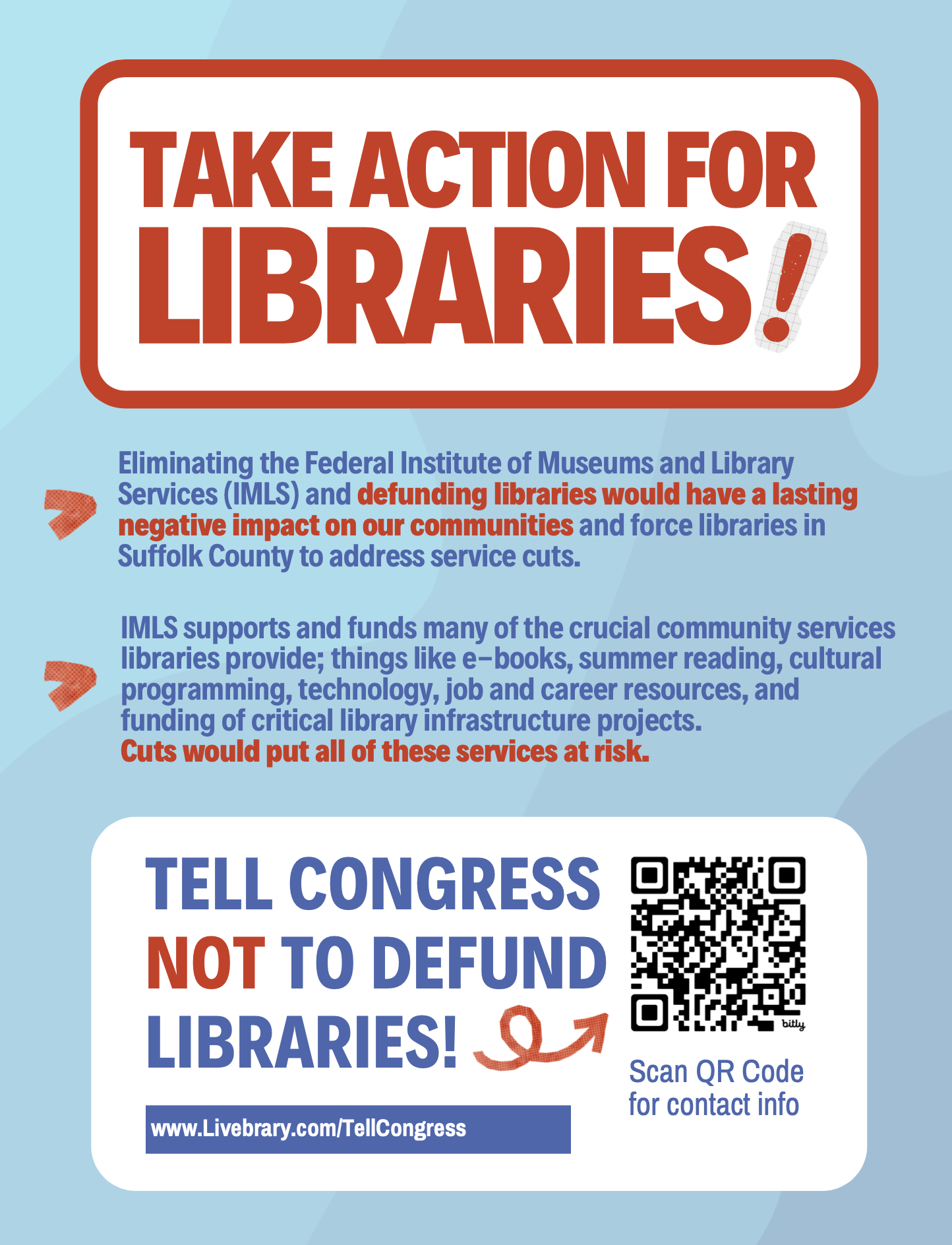 Take Action For Libraries